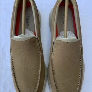 Men's 11.5W ROCKPORT Primetime Casual Moc C17282 Taupe